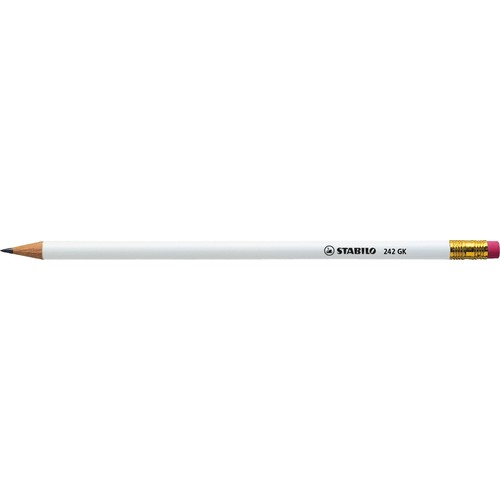 STABILO crayon graphite avec bout gomme - 1