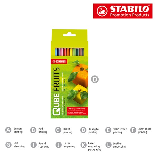STABILO GREENcolors Set de 12 crayons de couleur - 2