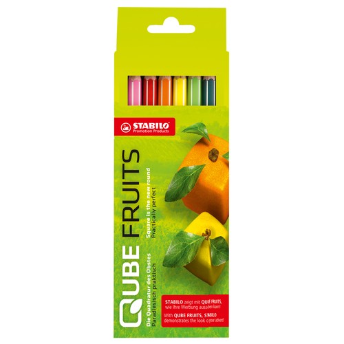 STABILO GREENcolors Set de 6 crayons de couleur - 1