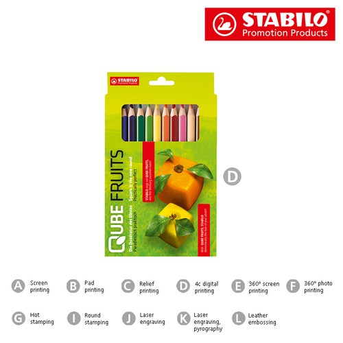 STABILO GREENtrio Set de 12 crayons de couleur - 2