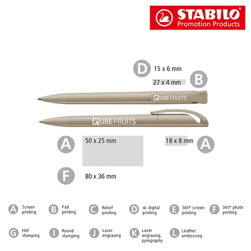 STABILO bright stylo à bille - 3