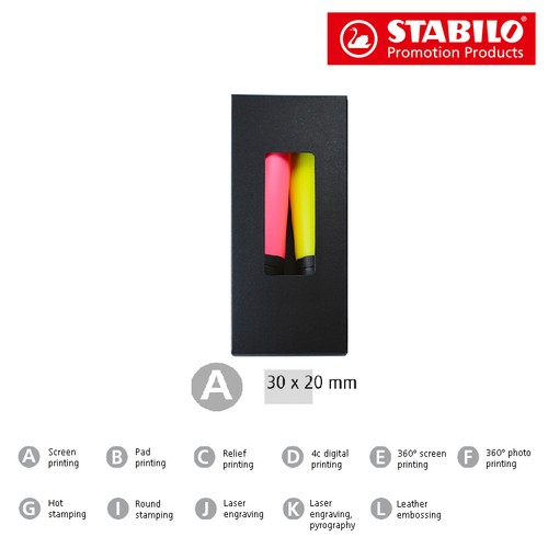 STABILO NEON surligneur Set de 2 - 2