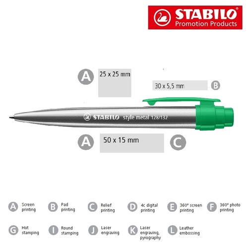 STABILO style metal stylo à bille - 3