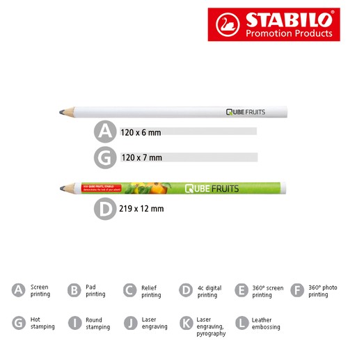 ALL-STABILO crayon charpentier - 2