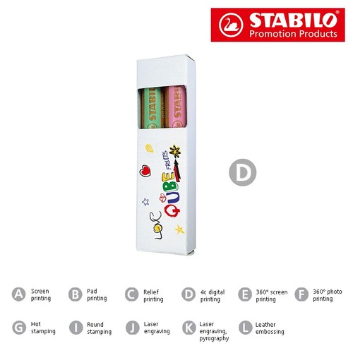 STABILO woody 3 in 1 Set de 2 crayons de couleur - 2