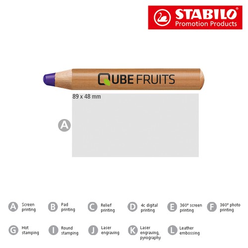 STABILO woody duo crayon de couleur