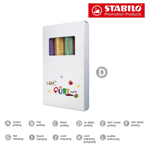 STABILO woody duo Set de 4 crayons de couleur - 2