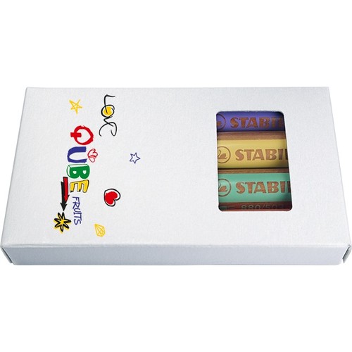 STABILO woody duo Set de 4 crayons de couleur - 1