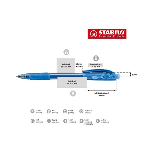 STABILO marathon stylo à bille - 3