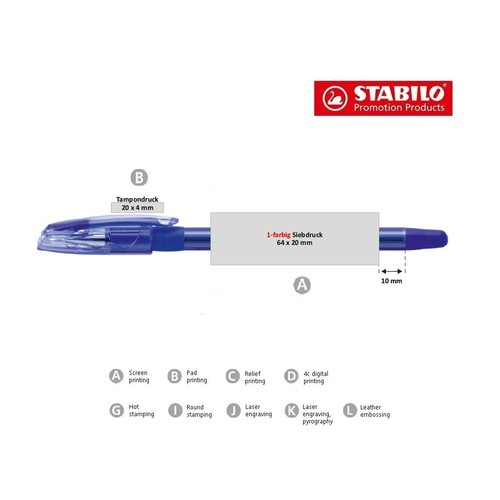 STABILO bille stylo à bille - 3