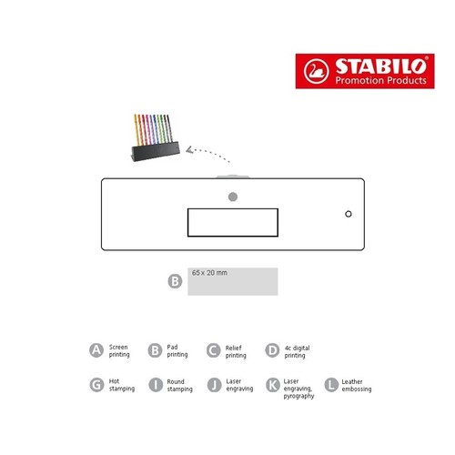 STABILO Pen 68 Click Set pour 10 stylos feutres - 3