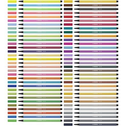 STABILO Pen 68 Click Set pour 10 stylos feutres - 2