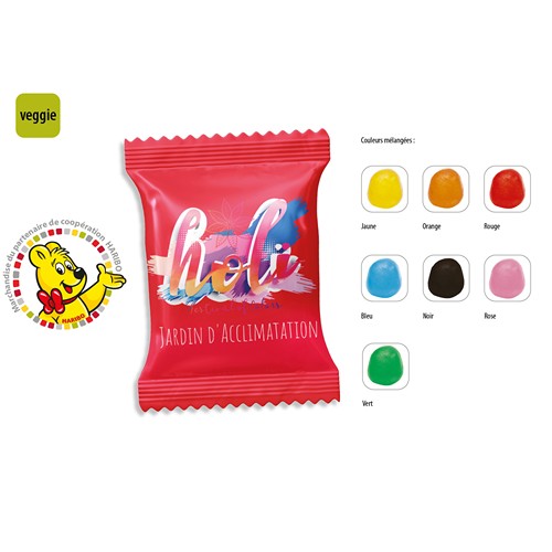 HARIBO Dragibus en sachet promo, HARIBO Dragibus Mélange de fruits, PROPULZ, Objets publicitaires personnalisés