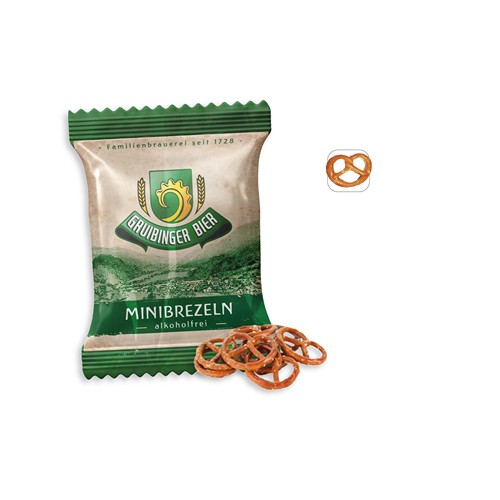 Mini-Bretzels salées en sachet promo, Mini-Bretzels salées, GOODIES MEDIA, Boehli, fournisseur d'objet publicitaire, fournisseurs de stylo publicitaire, cadeau d'entreprise