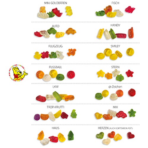 HARIBO sachet standard, HARIBO Mini-Coeurs sorted thumbnail 5