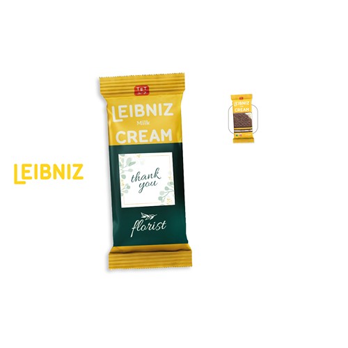 LEIBNIZ Milk Cream pack de 2 avec banderole publicitaire, LEIBNIZ Milk Cream, GOODIES MEDIA, Leibniz, fournisseur d'objet publicitaire, fournisseurs de stylo publicitaire, cadeau d'entreprise