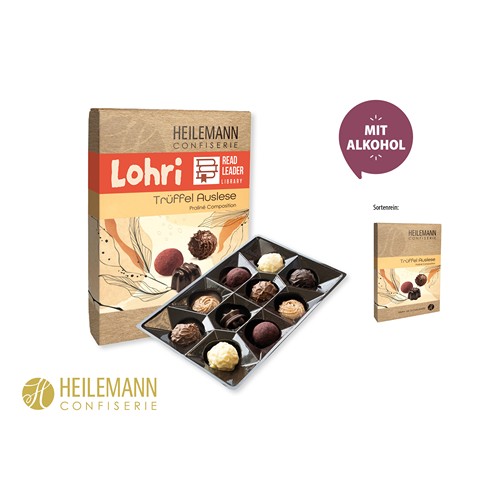 Sélection de truffes Heilemann, Sélection de truffes Heilemann, GOODIES MEDIA, Heilemann, fournisseur d'objet publicitaire, fournisseurs de stylo publicitaire, cadeau d'entreprise