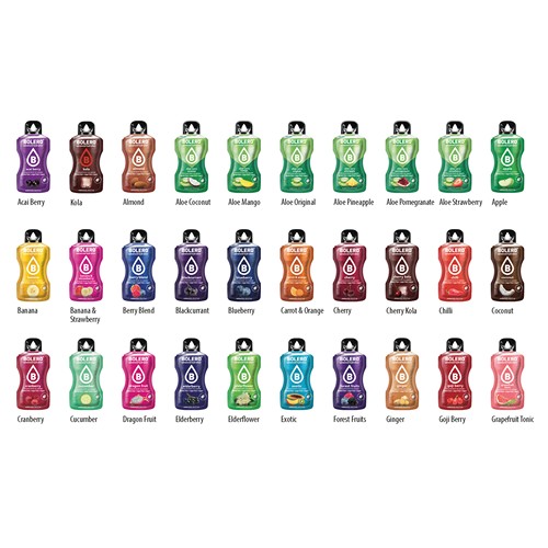 BOLERO Drinks Carte publicitaire, BOLERO Poudre pour boisson sans sucre