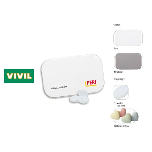 Boîte-à-charnière-96, VIVIL Extra Strong, sans sucre (Boîte), GOODIES MEDIA, Vivil, fournisseur d'objet publicitaire, fournisseurs de stylo publicitaire, cadeau d'entreprise
