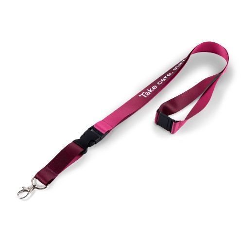 DYE-SUBLIMATED LANYARD - SAFETY BREAK - BUCKLE - MADE IN EU - 48-72 H