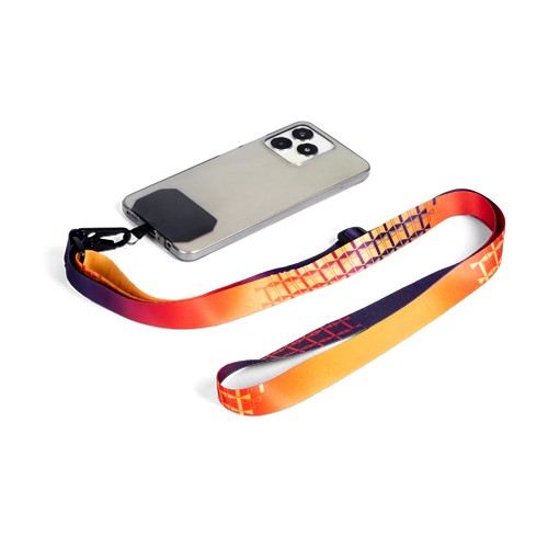 DYE-SUBLIMATED CROSSBODY LANYARD - SNAP HOOK - MADE IN EU