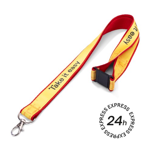 Double Layer Lanyard w/ Safety Break