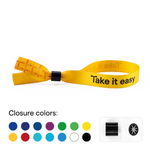 Event Wristband Snap-Lock