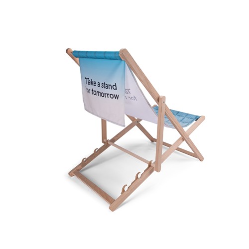 rPET Deck Chair with Flap