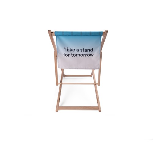 rPET Deck Chair with Flap rPET Deck Chair with Flap