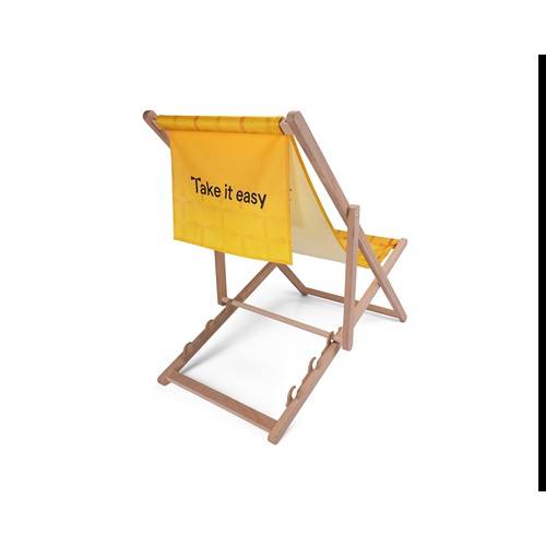Sublimation Deck Chair with Flap