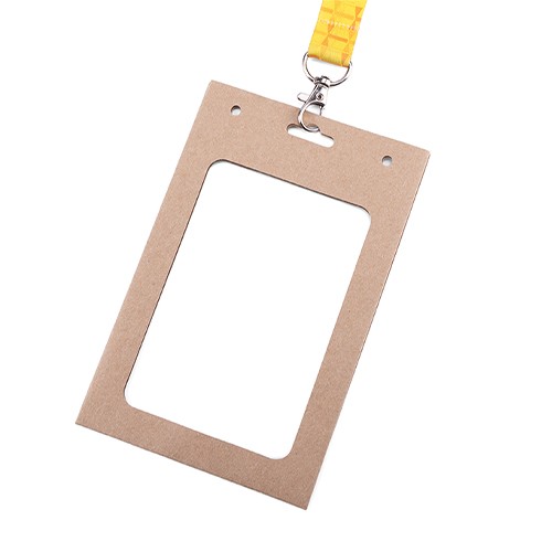 Kraft Paper Frame ID Holder
