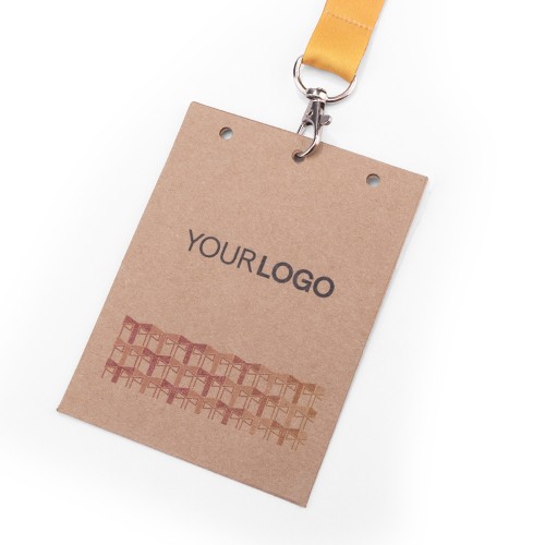 Cardboard ID Holder - Vertical