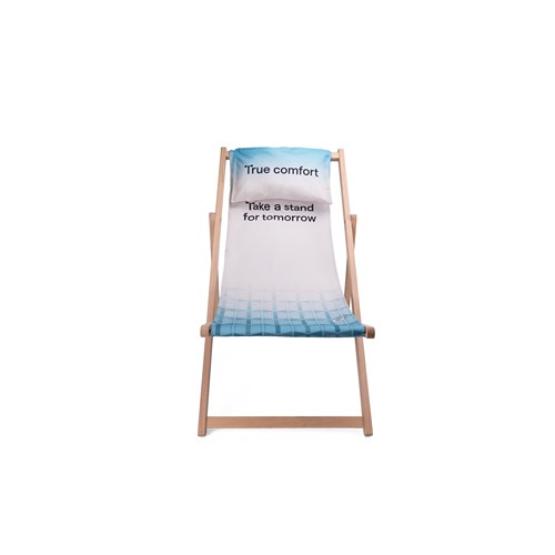 rPET Deck Chair w/ Towel Pocket rPET Deck Chair w/ Towel Pocket