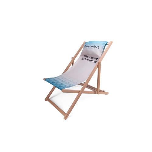 rPET Deck Chair w/ Towel Pocket