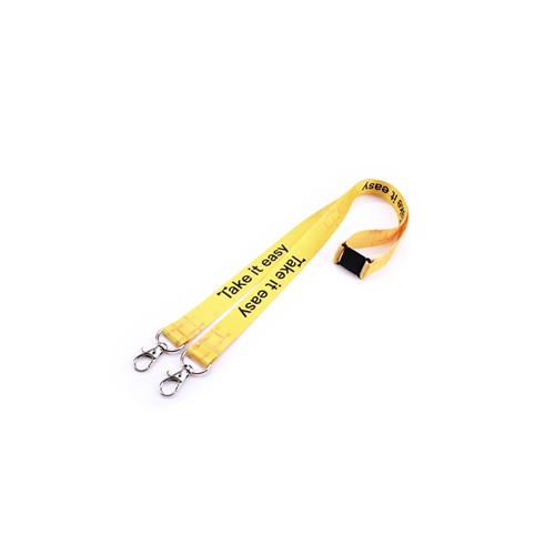 Double Hook Lanyard with Safety Break