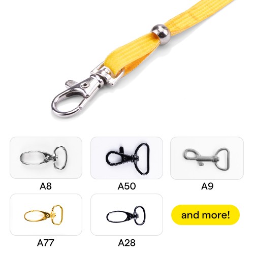 Shoelace Crossbody Lanyard 10 mm Shoelace Crossbody Lanyard 10 mm