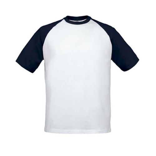 CAMISETA B&C BASE-BALL 180G - 100% ALGODÓN (INVIRTIENDO EN BETTER COTTON) BASE-BALL