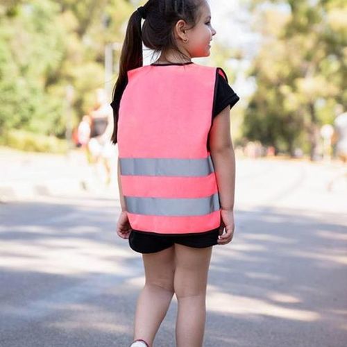CHALECO DE ALTA VISIBILIDAD PARA NIÑOS - 100% POLIÉSTER KIDORA