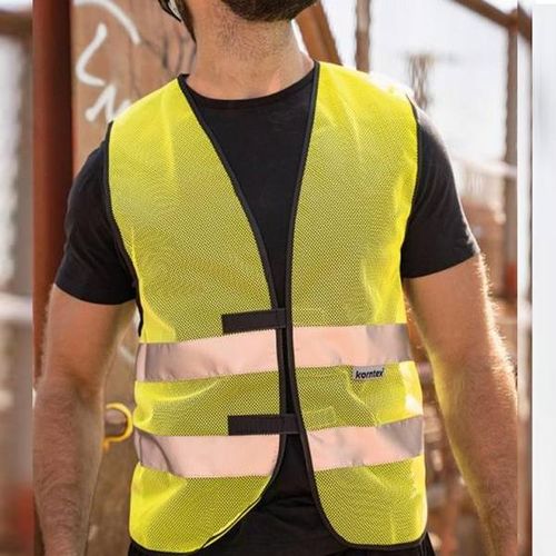CHALECO DE MALLA DE ALTA VISIBILIDAD - 100% POLIÉSTER PROCWIRE