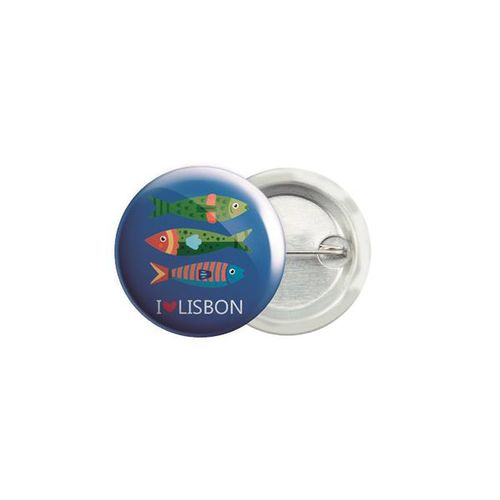 CHAPA DE 31MM CON ALFILER, PERSONALIZADO BADGE NEEDLE 31