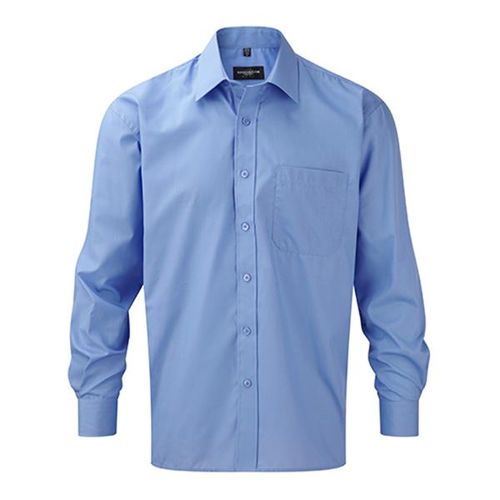 CAMISA POPELÍN HOMBRE MANGA LARGA 110G - 65% POLIÉSTER/ 35% ALGODÓN CAMISA POPELINE HOMEM MANGA COMPRIDA 110G - 65% POLIÉSTER/ 35 % ALGODÃO