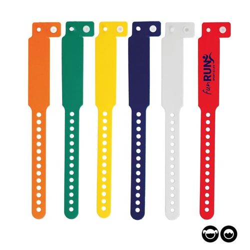 PULSERA INFANTIL IDENTIFICATIVA INVIOLABLE DE VINIL FROKK