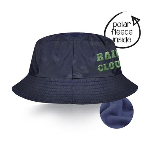 GORRO BOB REVERSIBLE IMPERMEABLE PARA ADULTOS, DE NYLON CON FORRO POLAR BRITHAT