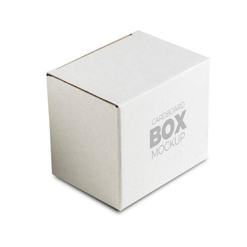 CAJA DE CARTÓN BLANCA PARA TAZAS MUGBOX