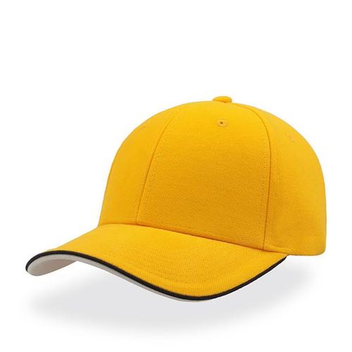 GORRA PILOT PIPING SANDWICH, 100% ALGODÓN PESADO CEPILLADO PILOT PIPING SANDWICH