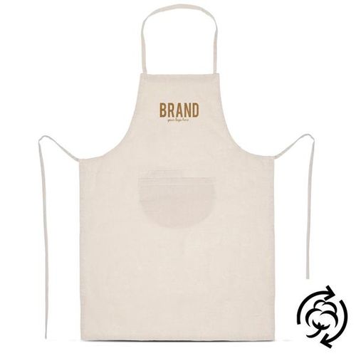 DELANTAL DE ALGODÓN RECICLADO 140G RECYAPRON