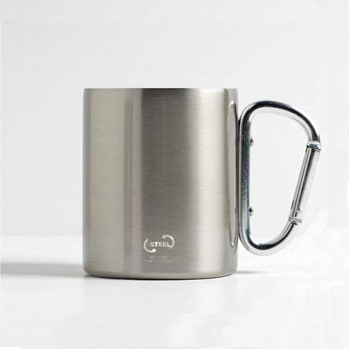 TAZA TÉRMICA 300 ML, CON MOSQUETÓN MRSS HOOK