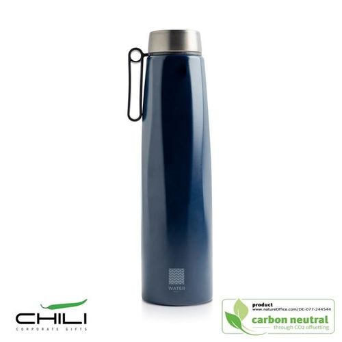 BOTELLA TERMO 750ML EN ACERO INOXIDABLE RECICLADO, CON ASA CALYPSO XLH