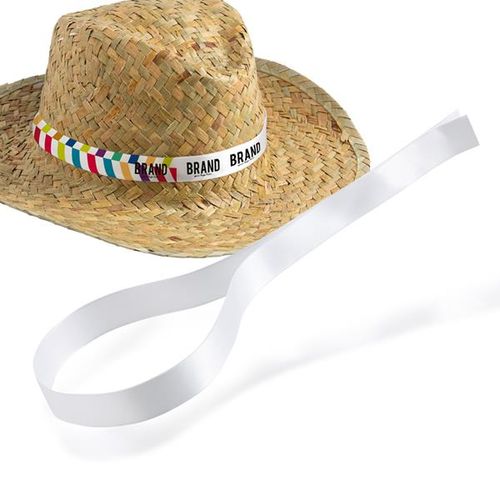 CINTA DE RASO SUBLIMADA PARA SOMBREROS DE PAJA SATIN STRAWHAT