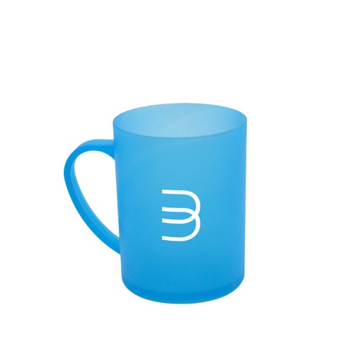 TAZA DE PLÁSTICO DE 250 ML EN COLORES VARIADOS TRANSLÚCIDOS. 1 COLOR